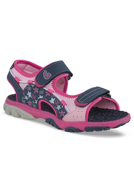 Sandalias Volir Azul Osc Para Niña Los Gomosos