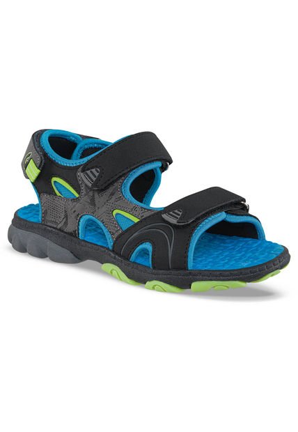 Sandalias Kadir Negro Para Niño Los Gomosos