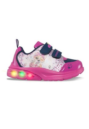 Tenis Con Luces Tiber Azul Para Niña Los Gomosos