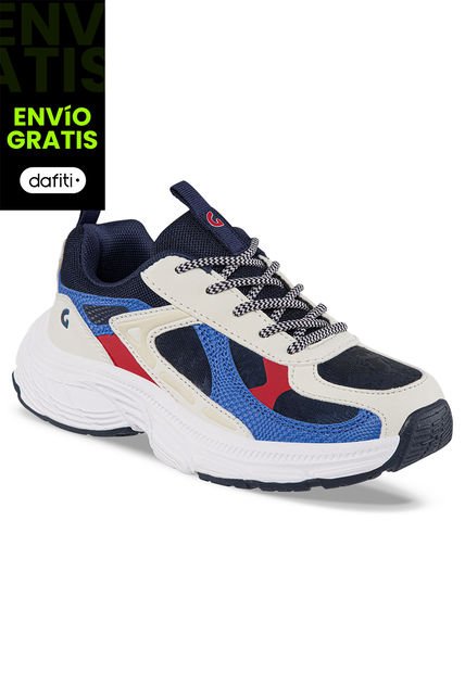 Tenis Urbanos Feron Azul Osc Para Niño Los Gomosos