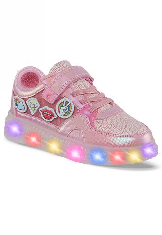 Tenis Luces Gerfy Rosa Para Niña Los Gomosos Los Gomosos