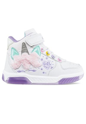 Tenis Luces Konno Blanco Para Niña Los Gomosos