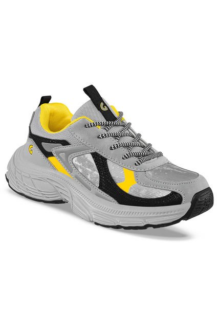 Tenis Urbanos Feron Gris Para Niño Los Gomosos