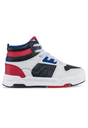 Tenis Urbanos Amfer Blanco-Rojo Para Niño Los Gomosos