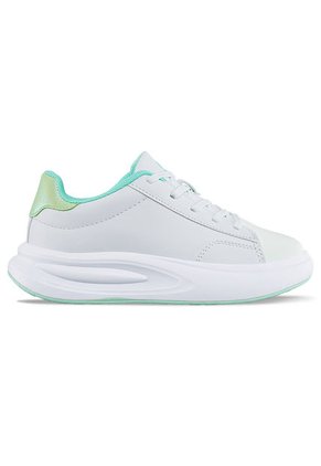 Tenis Urbanos Dakal Blanco-Verde Para Niña Los Gomosos