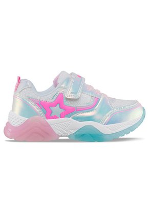 Tenis Luces Lunex Blanco Para Niña Los Gomosos