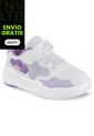 Tenis Urbanos Reguw Blanco-Lila Los Gomosos Para Niña de Los Gomosos