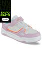 Tenis Urbanos Wruxp Blanco-Rosa Los Gomosos Para Niña de Los Gomosos