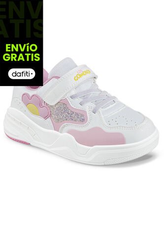 Tenis Urbanos Reguw Beige-Rosa Los Gomosos Para Niña Los Gomosos
