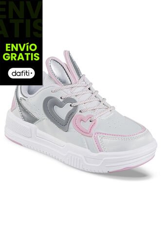 Tenis Urbanos Pixul Blanco Los Gomosos Para Niña Los Gomosos