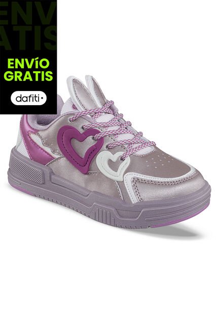 Tenis Urbanos Pixul Rosa Los Gomosos Para Niña