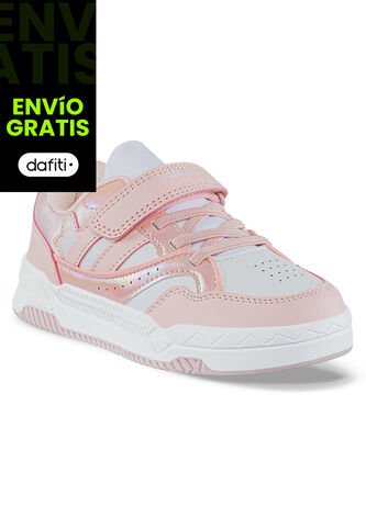 Tenis Casuales Okaran Rosa Los Gomosos Para Niña Los Gomosos