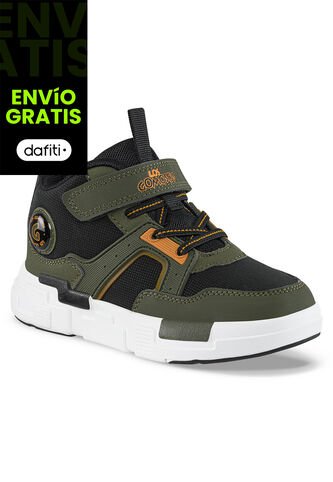 Tenis Urbanos Enory Verde Osc Los Gomosos Para Niño Los Gomosos