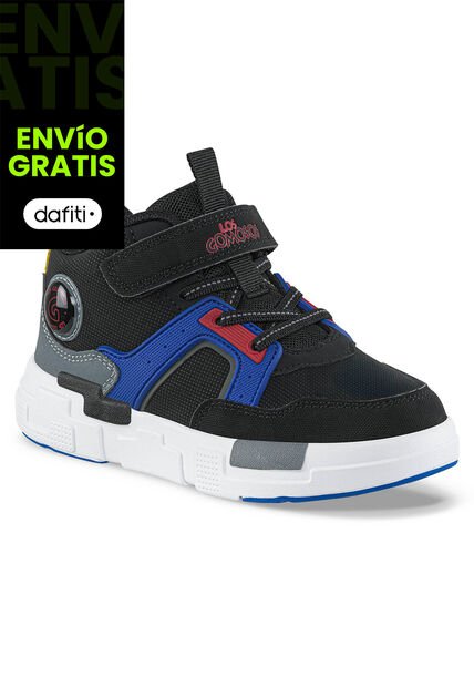 Tenis Urbanos Enory Negro Los Gomosos Para Niño