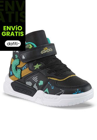 Tenis Urbanos Conter Negro Los Gomosos Para Niño Los Gomosos