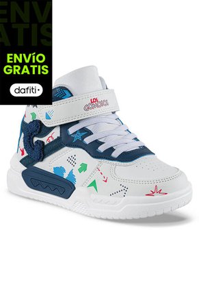 Tenis Urbanos Conter Blanco Los Gomosos Para Niño