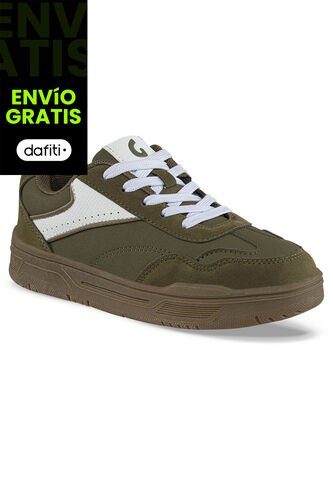 Tenis Casuales Oroz Verde Osc Los Gomosos Para Niño Los Gomosos