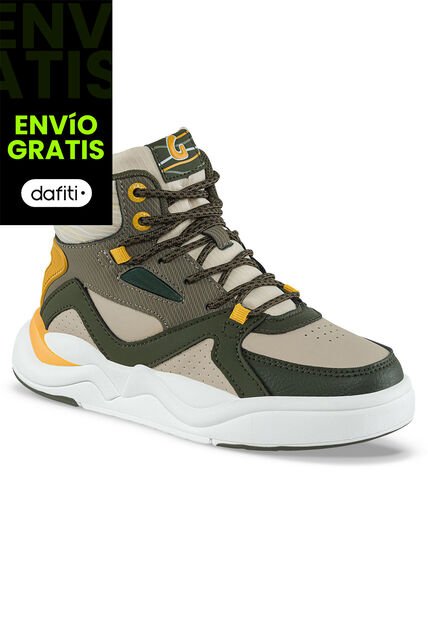 Tenis Urbanos Tefull Beige Los Gomosos Para Niño