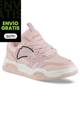Tenis Casuales Hobor Rosa Los Gomosos Para Niña Los Gomosos