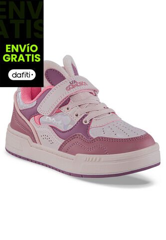 Tenis Casuales Mirez Rosa Los Gomosos Para Niña Los Gomosos