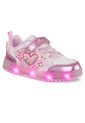Tenis Luces Mydor Rosa Los Gomosos Para Niña de Los Gomosos