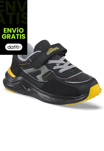 Tenis Urbanos Rekin Negro Para Niño Los Gomosos Los Gomosos