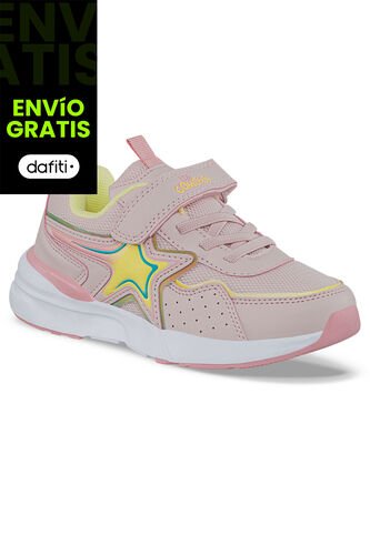 Tenis Urbanos Domer Rosa Para Niña Los Gomosos Los Gomosos