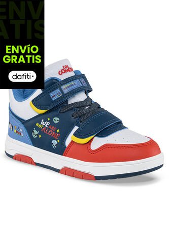Tenis Urbanos Xuna Azul Osc Para Niño Los Gomosos Los Gomosos