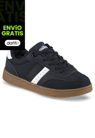 Tenis Urbanos Zibber Negro Para Niño Los Gomosos Los Gomosos