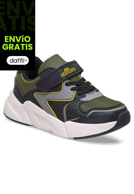 Tenis Urbanos Tiplor Negro Para Niño Los Gomosos