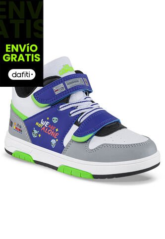 Tenis Urbanos Xuna Gris Para Niño Los Gomosos Los Gomosos