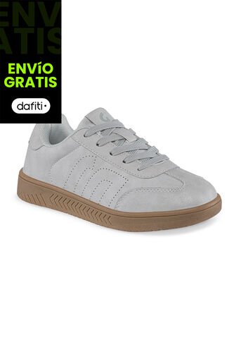 Tenis Urbanos Simber Gris Para Niña Los Gomosos Los Gomosos