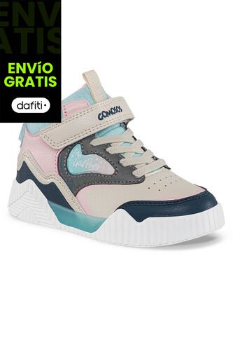 Tenis Canka Blanco-Azul O Para Niña Los Gomosos Los Gomosos