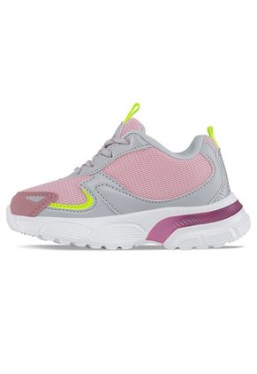 Tenis Nupis Rosa-Gris Para Niña Los Gomosos