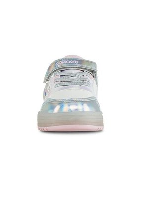 Tenis Luces Mydor Plata Los Gomosos Para Niña