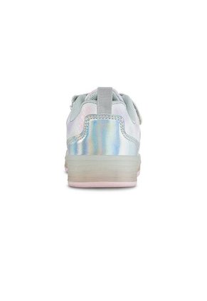 Tenis Luces Mydor Plata Los Gomosos Para Niña