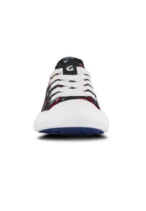 Tenis Kanzo Bajo Negro Para Niño Los Gomosos