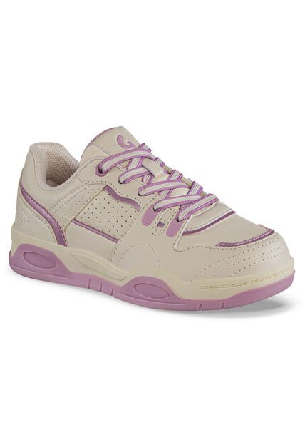 Tenis Urbanos Samien Beige-Rosa Los Gomosos Para Niña