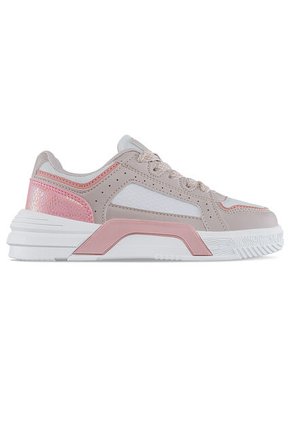 Tenis Casuales Tazimo Blanco-Rosa Los Gomosos Para Niña