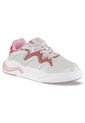 Tenis Casuales Nadopi Blanco-Rosa Los Gomosos Para Niña de Los Gomosos