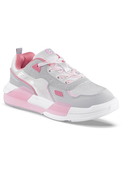 Tenis Urbanos Unical Blanco-Rosa Los Gomosos Para Niña