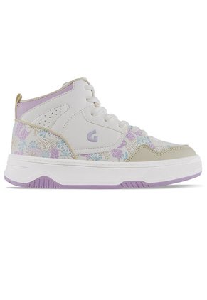 Tenis Urbanos Geximu Blanco-Lila Los Gomosos Para Niña