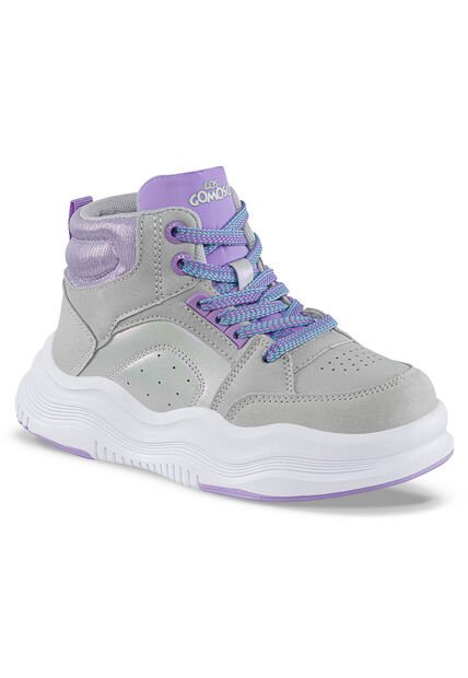 Tenis Urbanos Liedor Gris Los Gomosos Para Niña