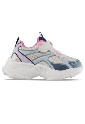 Tenis Urbanos Mochil Blanco-Azul Los Gomosos Para Niña