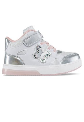 Tenis Luces Nubi Blanco-Rosa Los Gomosos Para Niña