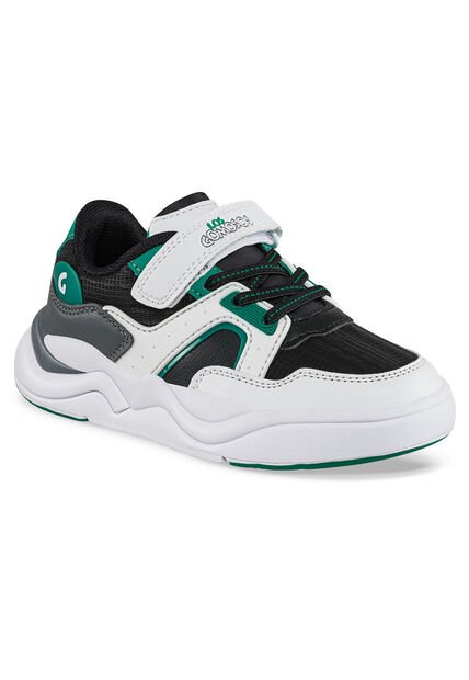 Tenis Casuales Tynar Negro-Blanco Los Gomosos Para Niño