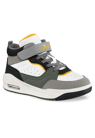 Tenis Urbanos Lender Blanco-Gris Los Gomosos Para Niño Los Gomosos