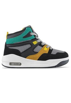 Tenis Urbanos Opinil Gris-Verde Los Gomosos Para Niño