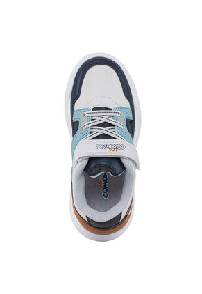 Tenis Casuales Tynar Blanco-Azul O Los Gomosos Para Niño
