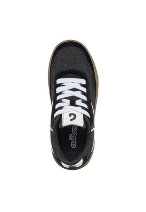 Tenis Casuales Oroz Negro Los Gomosos Para Niño